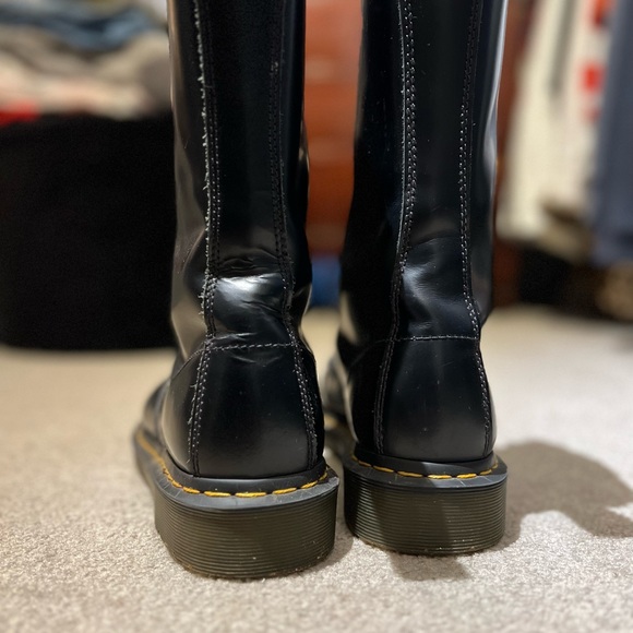 Dr. Martens 1914 Black Combat Boots - Picture 6 of 8